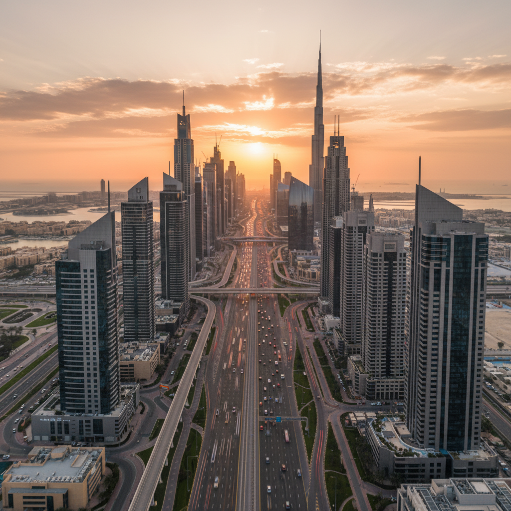 Dubai Sheikh Zayed Road
